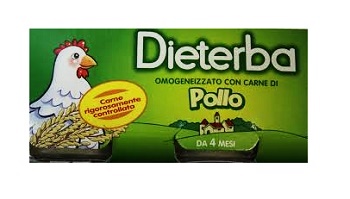 DIETERBA OMOGENEIZZATO POLLO 3 PEZZI 80 G - Farmafamily.it