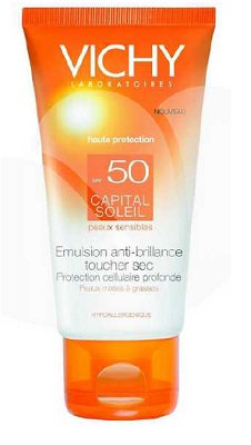 IDEAL SOLEIL VISO DRY TOUCH SPF50 50 ML - Farmafamily.it