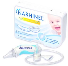 ASPIRATORE NASALE NARHINEL SOFT 1 PEZZO + 2 RICAMBI - Farmafamily.it
