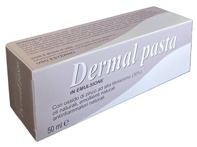 DERMAL PASTA EMULSIONE CON OSSIDO DI ZINCO 30% 50 ML - Farmafamily.it