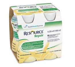 RESOURCE REPAIR VANIGLIA 4 BOTTIGLIE 200 ML - Farmafamily.it