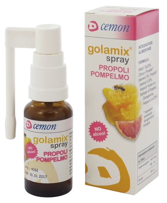 GOLAMIX SPRAY - PROPOLI POMPELMO 20 ML - Farmafamily.it