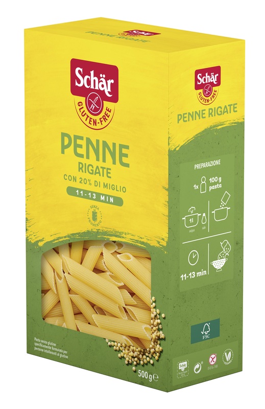 SCHAR PENNE RIGATE 500 G - Farmafamily.it