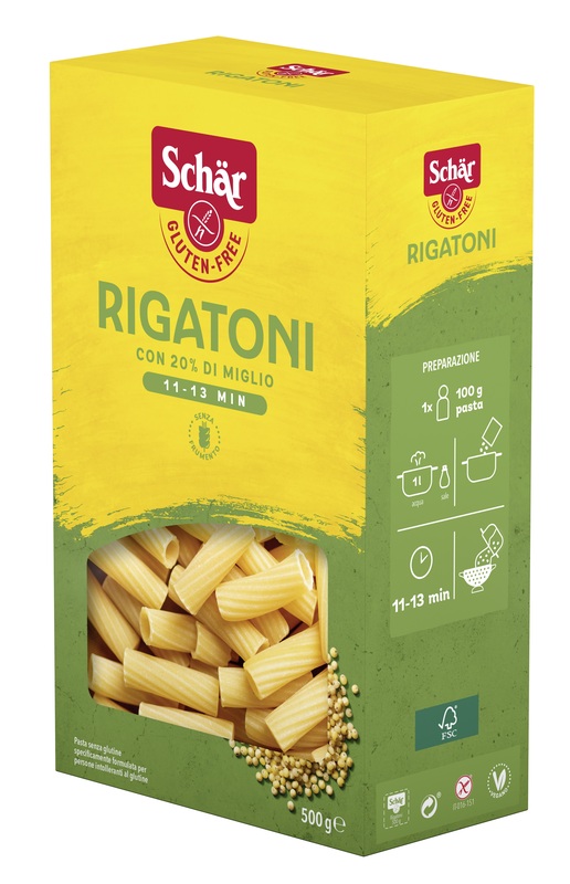 SCHAR RIGATONI 500 G - Farmafamily.it