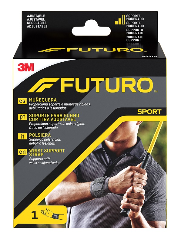 POLSINO ELASTICO UNIVERSALE FUTURO SPORT NERO - Farmafamily.it