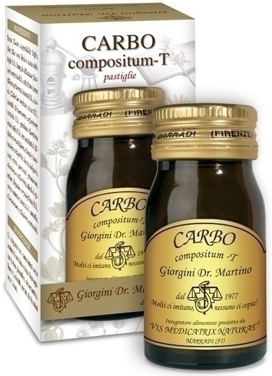 CARBO COMPOSITUM T 225 PASTIGLIE - Farmafamily.it