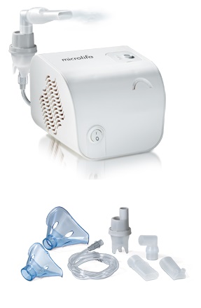 MICROLIFE AEROSOL COMPACT BASIC NEB100 CON BORSINA - Farmafamily.it