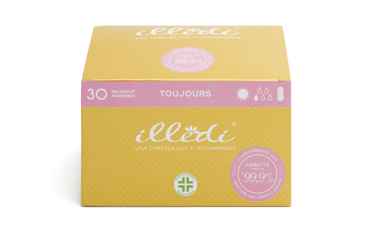 ILLEDI TOUJOURS SALVASLIP ANATOMICI COTONE ORGANIC 30 PEZZI - Farmafamily.it