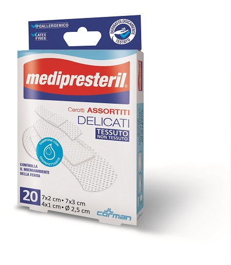 CEROTTO GRANDE MEDIPRESTERIL DELICATO TNT 7X3CM 20 PEZZI - Farmafamily.it