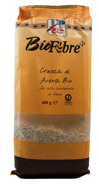 FSC BIOFIBRE+ CRUSCA DI AVENA BIO AD ALTO CONTENUTO DI FIBRA 400 G - Farmafamily.it