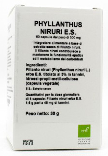 PHYLLANTHUS NIRURI ESTRATTO SECCO 60 CAPSULE - Farmafamily.it
