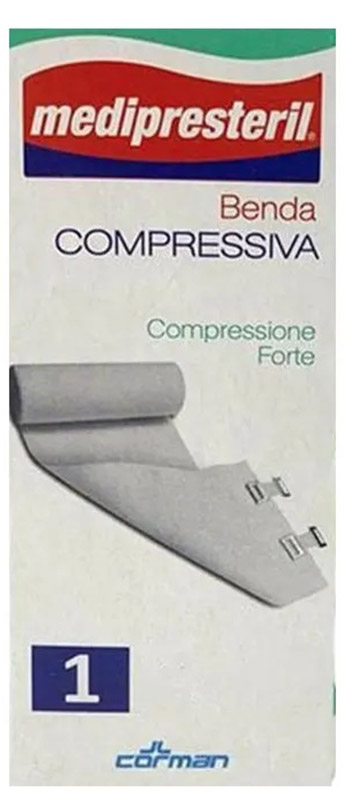 BENDA MEDIPRESTERIL COMPRESSIONE FORTE M4,5X10CM TESI - Farmafamily.it