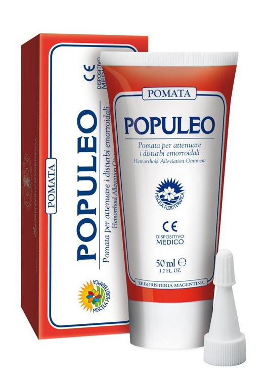 POPULEO POMATA EMORROIDI 50 ML - Farmafamily.it