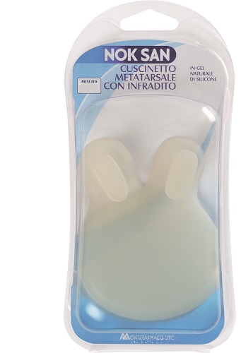 NOK SAN GEL CUSCINETTO METATARSALE CON INFRADITO S/M - Farmafamily.it