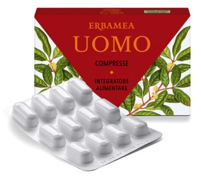 ERBAMEA UOMO 24 COMPRESSE 21,6 G - Farmafamily.it