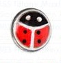 INVERNESS ORECCHINI COCCINELLA 5MM PLACCATI ORO R187C - Farmafamily.it