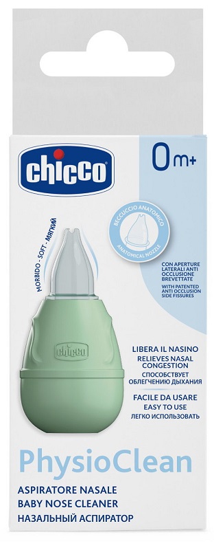 ASPIRATORE NASALE PHYSIOCLEAN CHICCO - Farmafamily.it