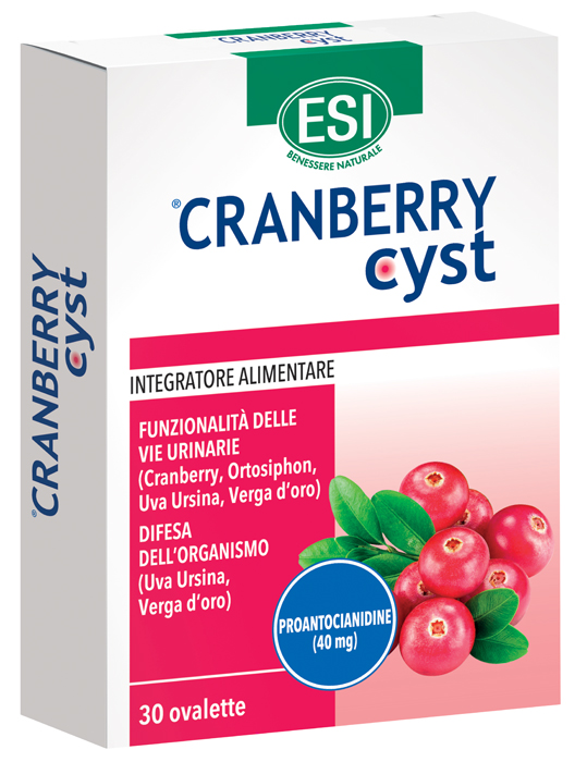 ESI CRANBERRY CYST 30 OVALETTE - Farmafamily.it