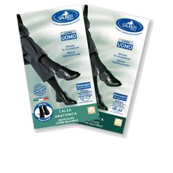 CALZA UOMO COTONE 140 DENARI GRANDE BLU - Farmafamily.it