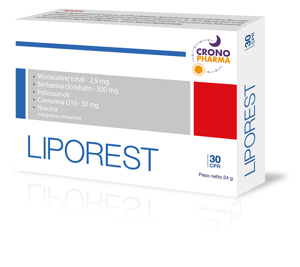 LIPOREST 30 COMPRESSE - Farmafamily.it