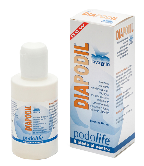 DIAPODIL LAVAGGIO SOLUZIONE DETERGENTE ORTODERMICO 100 ML - Farmafamily.it