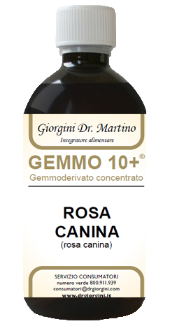 GEMMO 10+ ROSA CANINA LIQUIDO ANALCOLICO 500 ML - Farmafamily.it