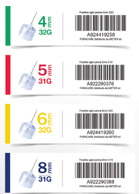 AGO PER PENNA DA INSULINA FORA FINE GAUGE 32 4 MM 100 PEZZI - Farmafamily.it
