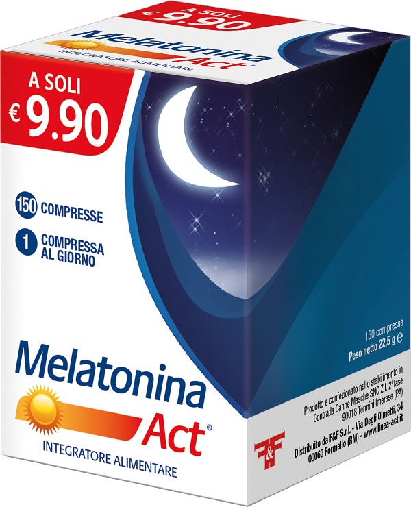 MELATONINA ACT 150 COMPRESSE - Farmafamily.it