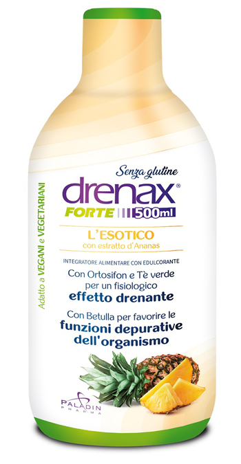 DRENAX FORTE L'ESOTICO CON ESTRATTO D'ANANAS 500 ML - Farmafamily.it