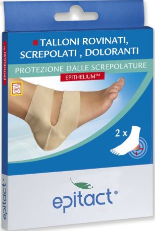 PROTEZIONE PER SCREPOLATURE TALLONI EPITACT TAGLIA UNICA 2 PEZZI - Farmafamily.it