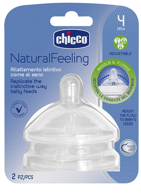 CHICCO TETTARELLA STEPUP NEW 4M+ FLUSSO REGOLABILE - Farmafamily.it