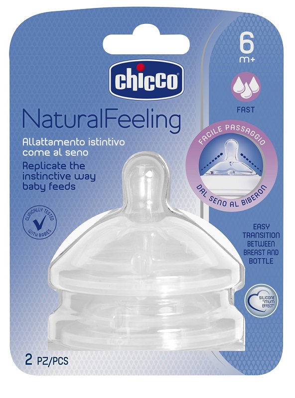 CHICCO TETTARELLA STEPUP NEW 6M+ FLUSSO VELOCE - Farmafamily.it