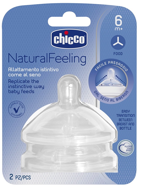 CHICCO TETTARELLA STEPUP NEW 6M+ FLUSSO PAPPA - Farmafamily.it
