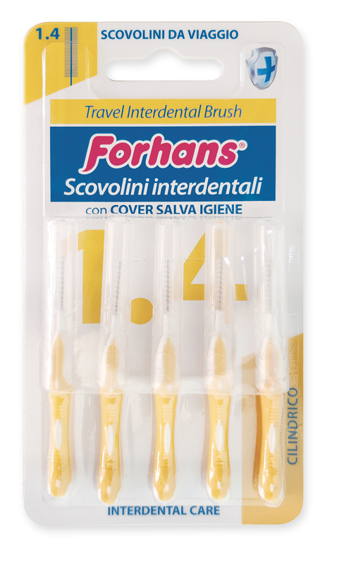FORHANS TRAVEL INTERDENTAL BRUSH 1,4 - Farmafamily.it