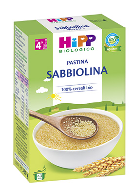 HIPP BIO PASTINA SABBIOLINA 320 G - Farmafamily.it