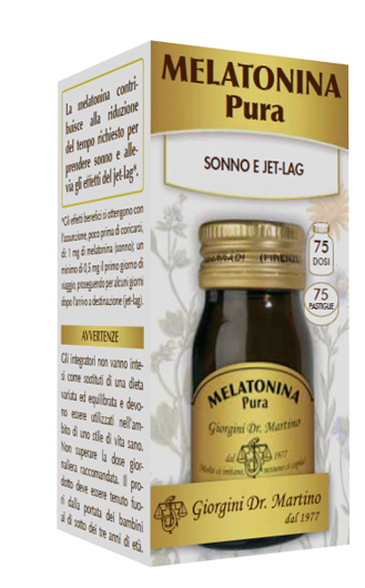 MELATONINA PURA 75 PASTIGLIE - Farmafamily.it