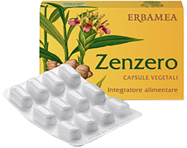 ERBAMEA ZENZERO 24 CAPSULE VEGETALI - Farmafamily.it