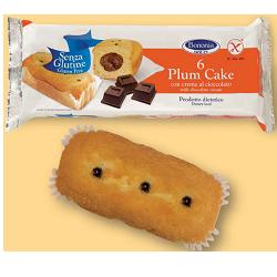 BONONIA PLUMCAKE CREMA CIOCCOLATO SENZA GLUTINE 6 X 45 G - Farmafamily.it