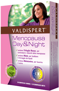 VALDISPERT MENOPAUSA DAY&NIGHT 30+30 COMPRESSE - Farmafamily.it