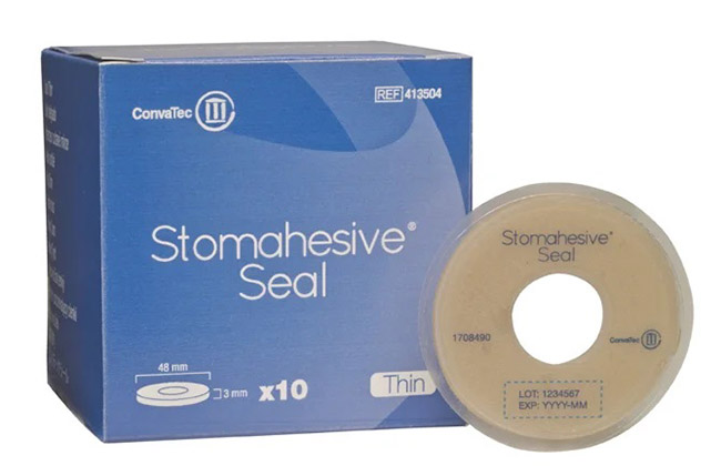 ANELLO STOMIA STOMAHESIVE SEAL FORO APERTURA 18MM DIAMETRO 48MM 10 PEZZI - Farmafamily.it