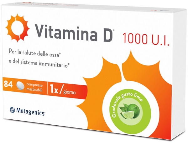 VITAMINA D 1000 UI 84 COMPRESSE MASTICABILI - Farmafamily.it