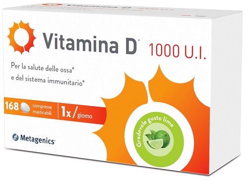 VITAMINA D 1000 UI 168 COMPRESSE MASTICABILI - Farmafamily.it