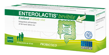 ENTEROLACTIS 6 FLACONCINI 10 ML - Farmafamily.it