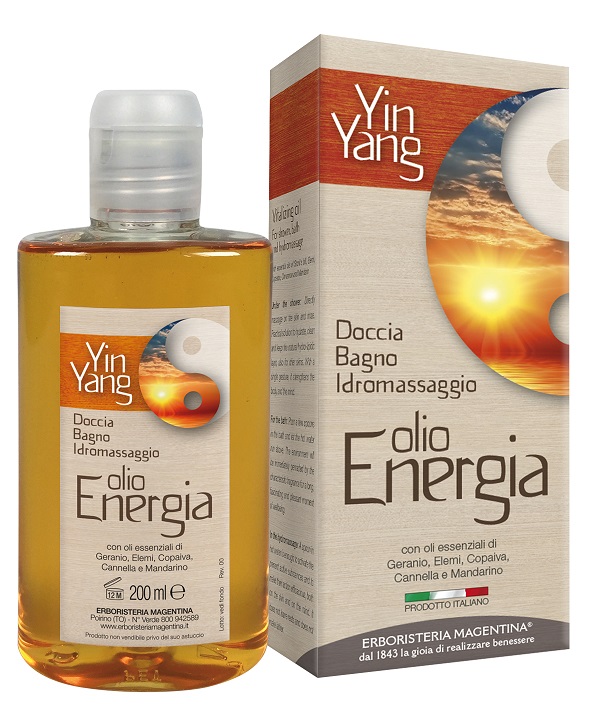 OLIO BAGNO YIN-YANG ENERGIA 200 ML - Farmafamily.it