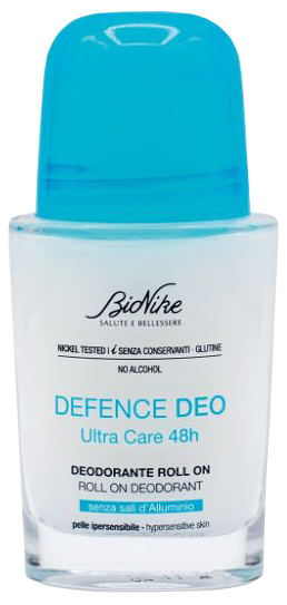 DEFENCE DEO ULTRA CARE ROLL-ON SENZA SALI D'ALLUMINIO 50 ML - Farmafamily.it