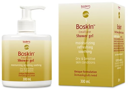 BOSKIN DOCCIA GEL EMOLLIENTE CUOIO CAPELLUTO E PELLE 300 ML - Farmafamily.it