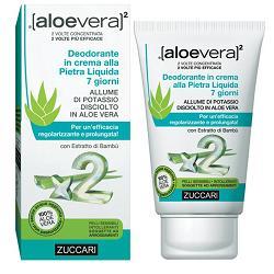 ALOEVERA2 DEODORANTE IN CREMA ALLA PIETRA LIQUIDA 7 GIORNI - Farmafamily.it