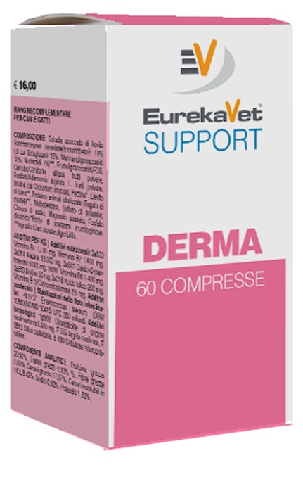 EUREKAVET SUPPORT DERMA 60 COMPRESSE - Farmafamily.it