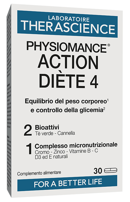 PHYSIOMANCE ACTION DIETE 4 30 COMPRESSE - Farmafamily.it