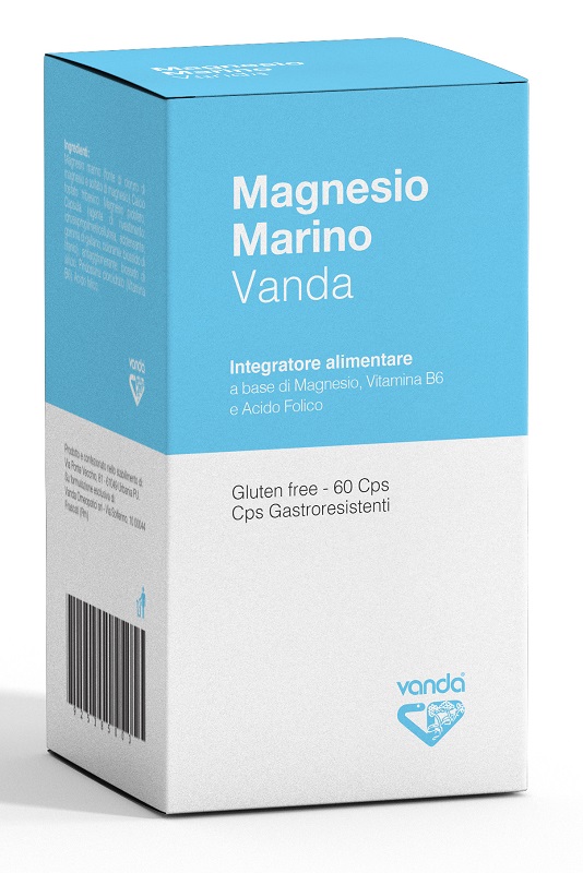 MAGNESIO MARINO VANDA 60 CAPSULE - Farmafamily.it